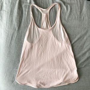 Lululemon Light Pink Racerback Tank Size 2